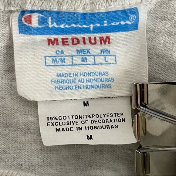 Champion Shirt Mens Medium Old English‎ T-Shirt High School Spellout Heritage - Picture 10 of 10